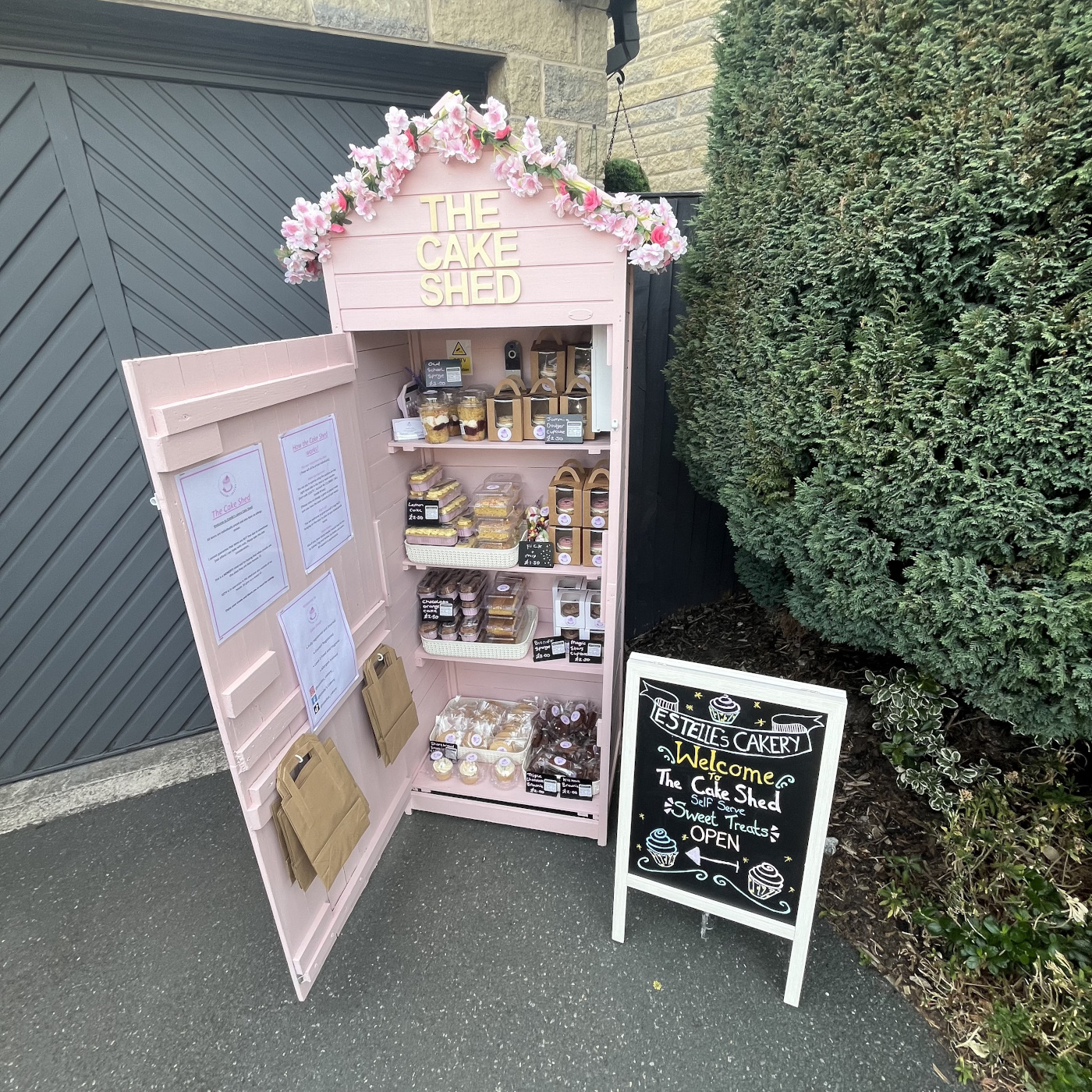 The Cake Shed by Estelle’s Cakery in West Yorkshire